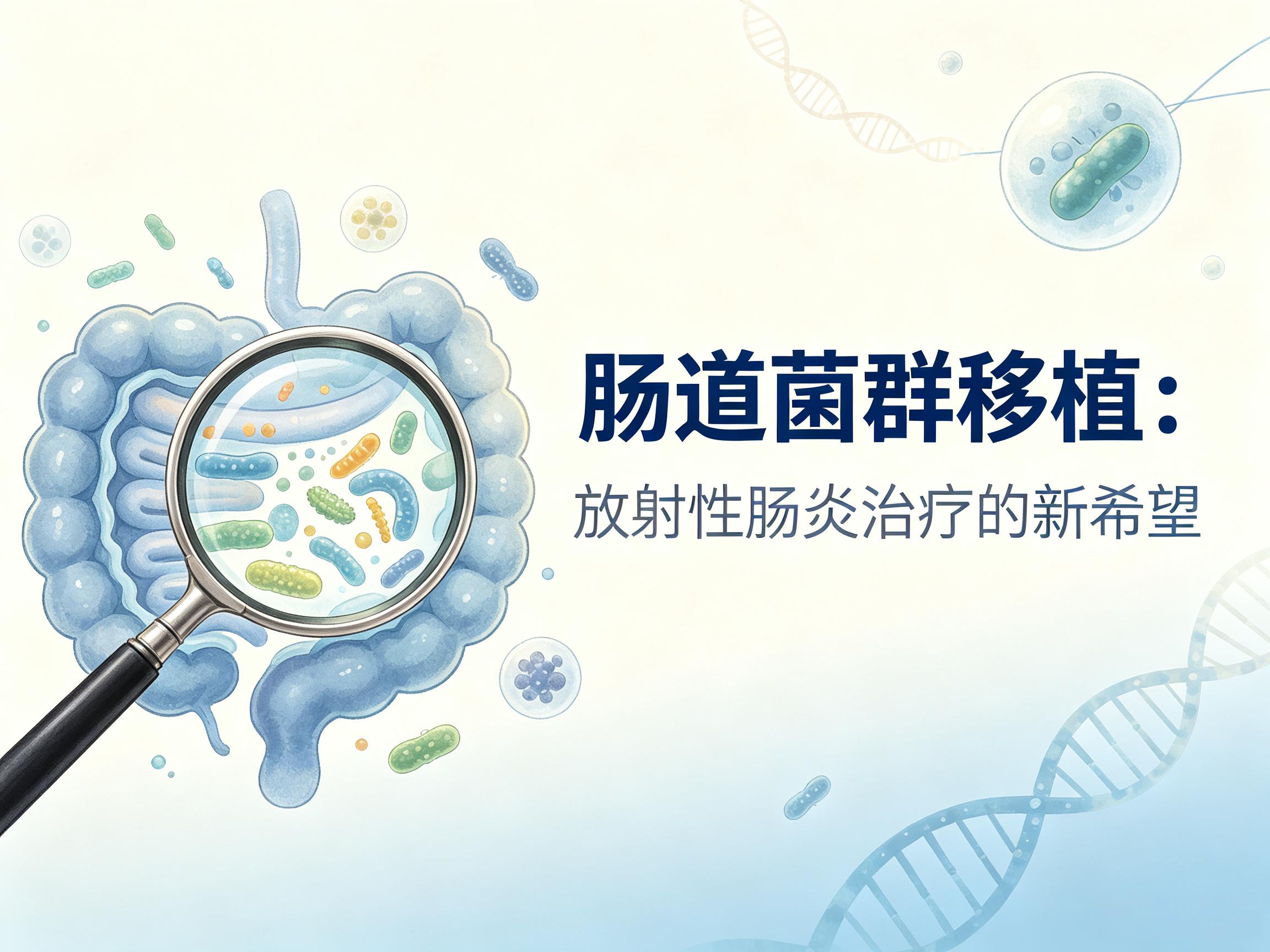 台南市|第3期 肠道菌群移植：放射性肠炎治疗的新希望